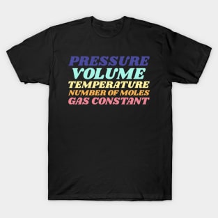 Ideal Gas Law T-Shirt